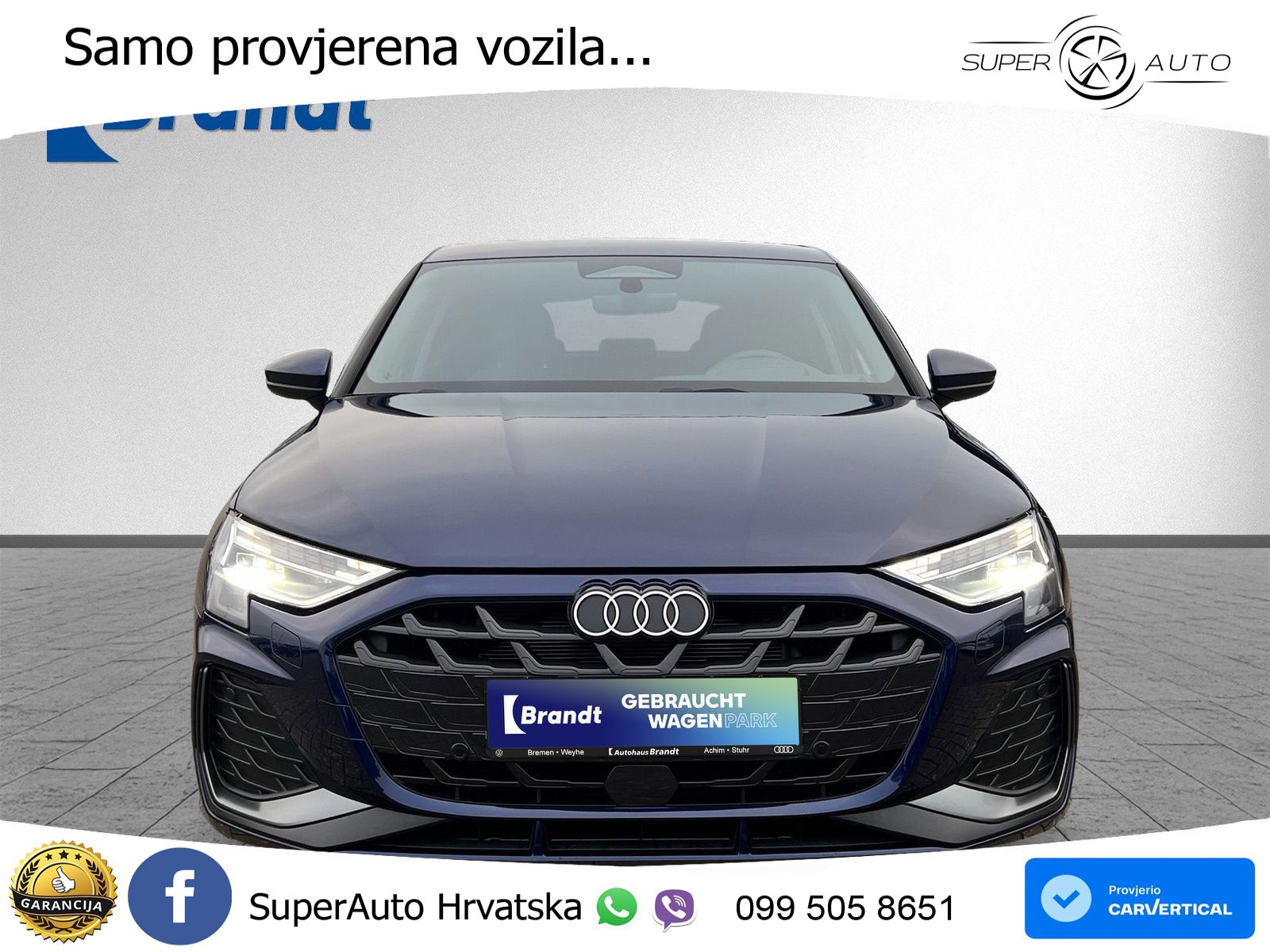 Audi A3 Sportback 40 TFSI (204 KS) quattro S tronic S line