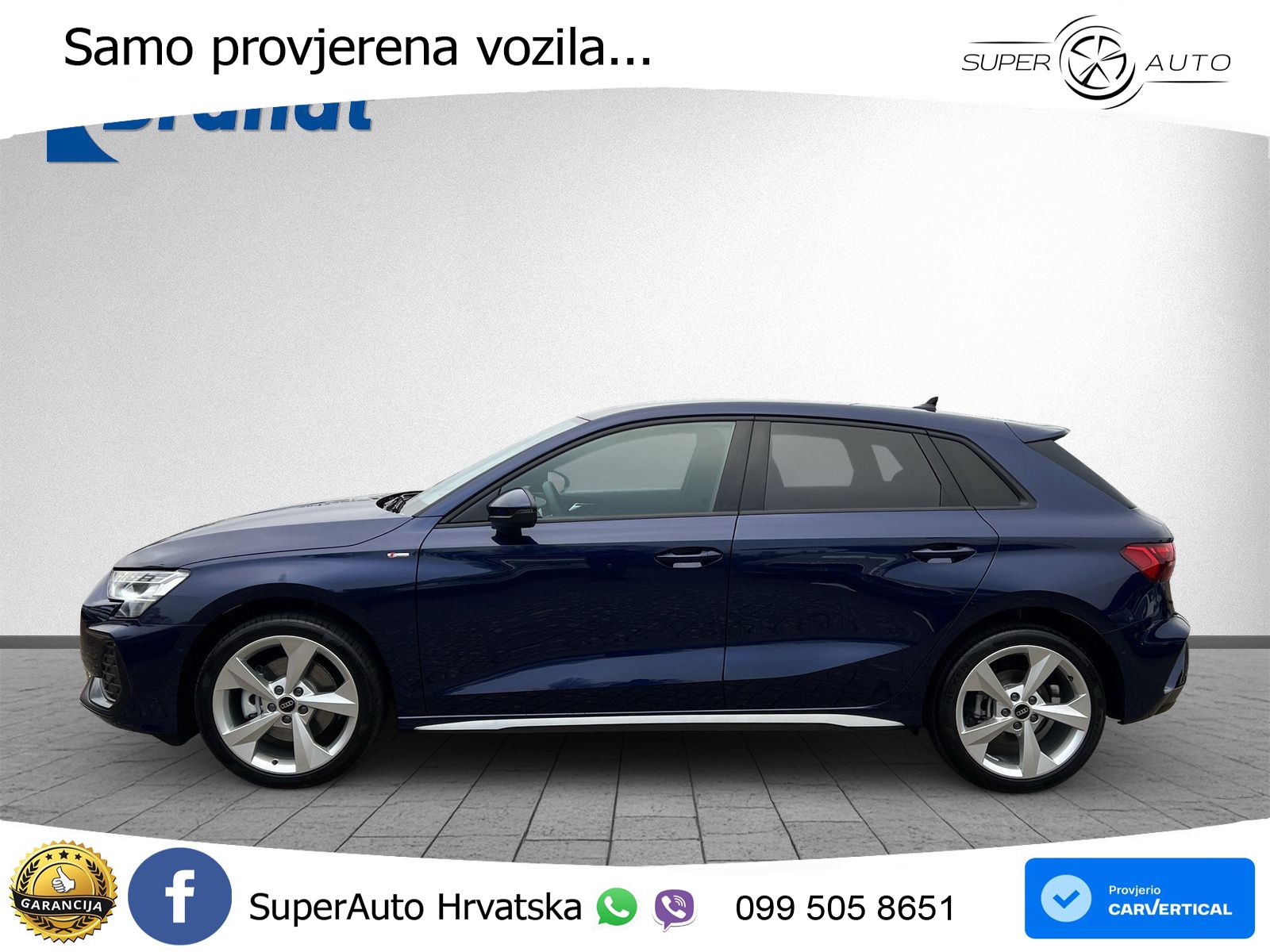 Audi A3 Sportback 40 TFSI (204 KS) quattro S tronic S line