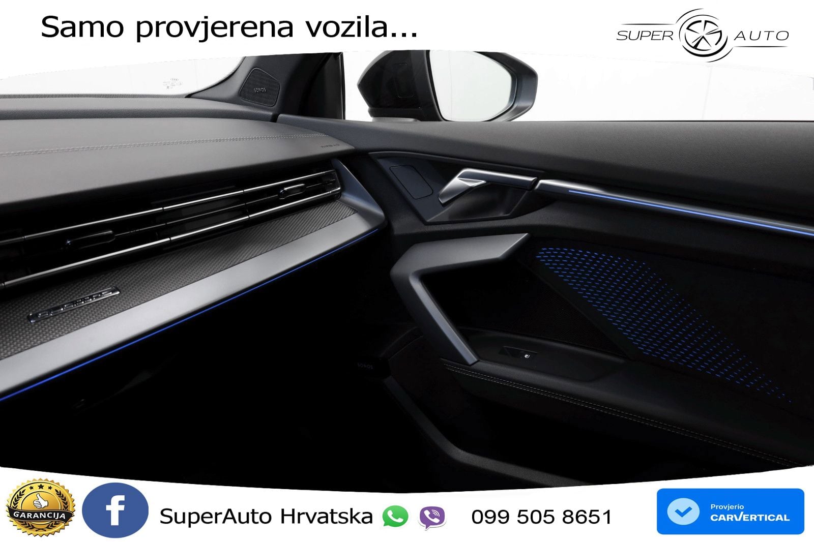 Audi S3 Limuzina 2.0 TFSI (333 KS) quattro S tronic MATRIX+GR SJED+KAM