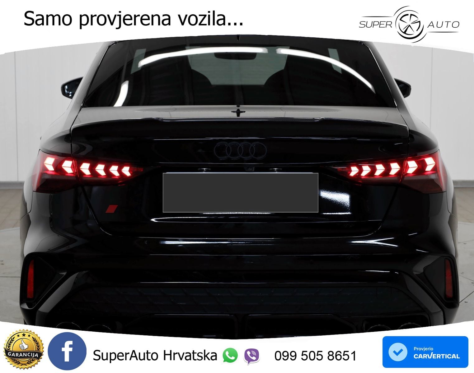 Audi S3 Limuzina 2.0 TFSI (333 KS) quattro S tronic MATRIX+GR SJED+KAM