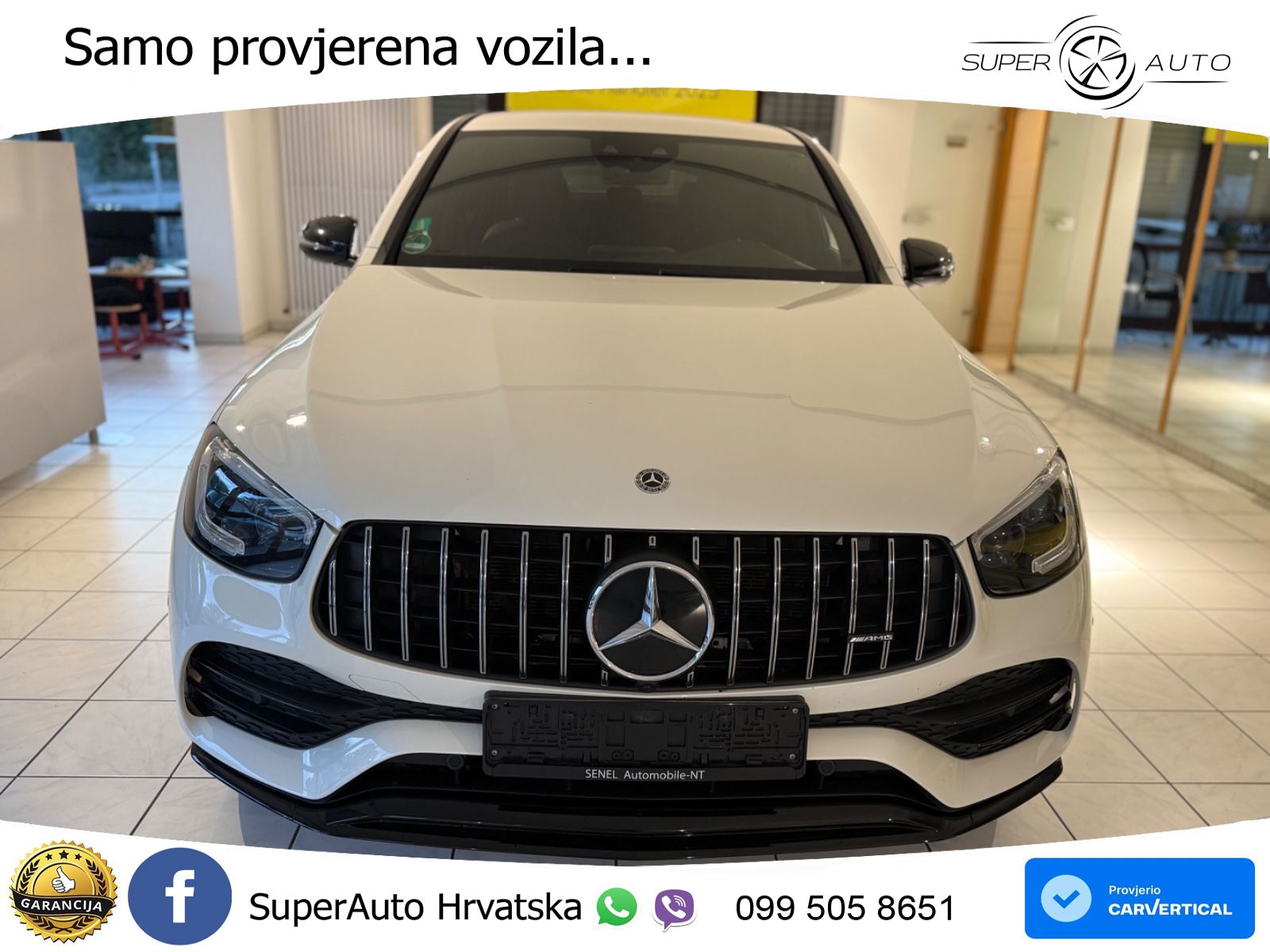 Mercedes GLC Coupe AMG 43 V6 (390 KS) 4MATIC TCT LED+GR SJED+ACC
