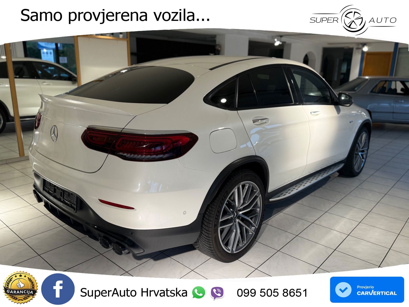 Mercedes GLC Coupe AMG 43 V6 (390 KS) 4MATIC TCT LED+GR SJED+ACC