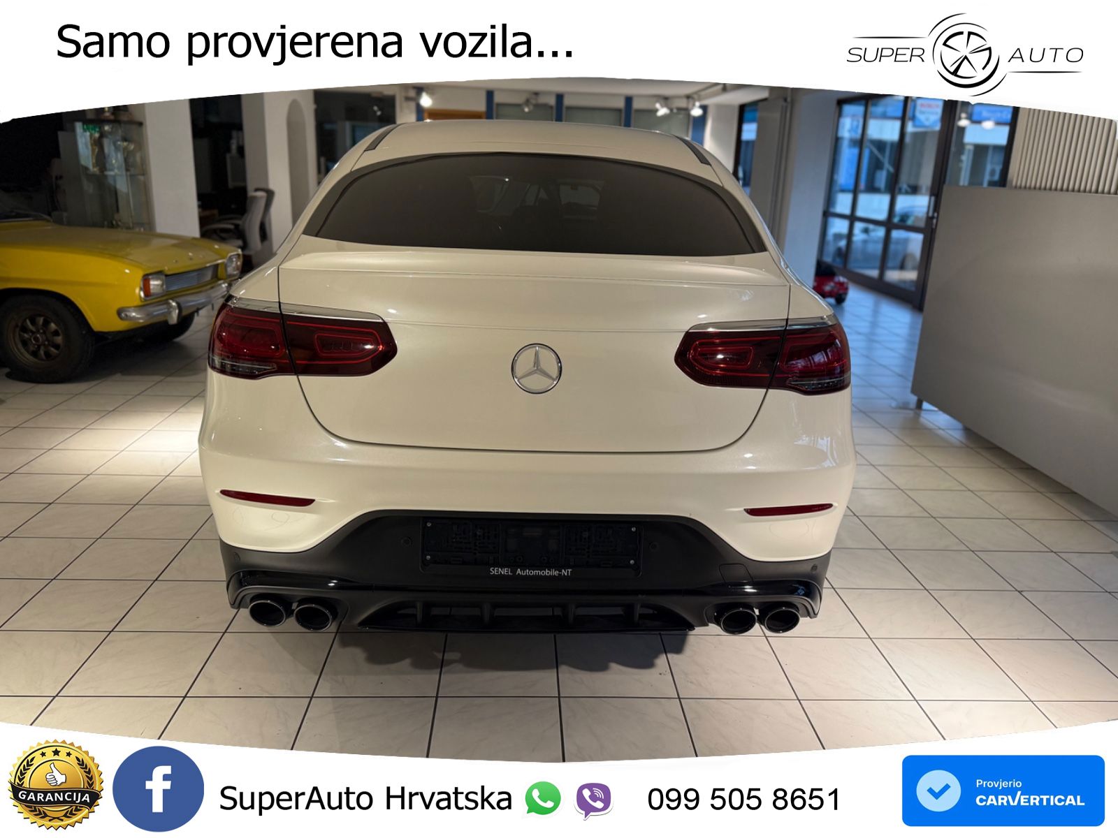 Mercedes GLC Coupe AMG 43 V6 (390 KS) 4MATIC TCT LED+GR SJED+ACC