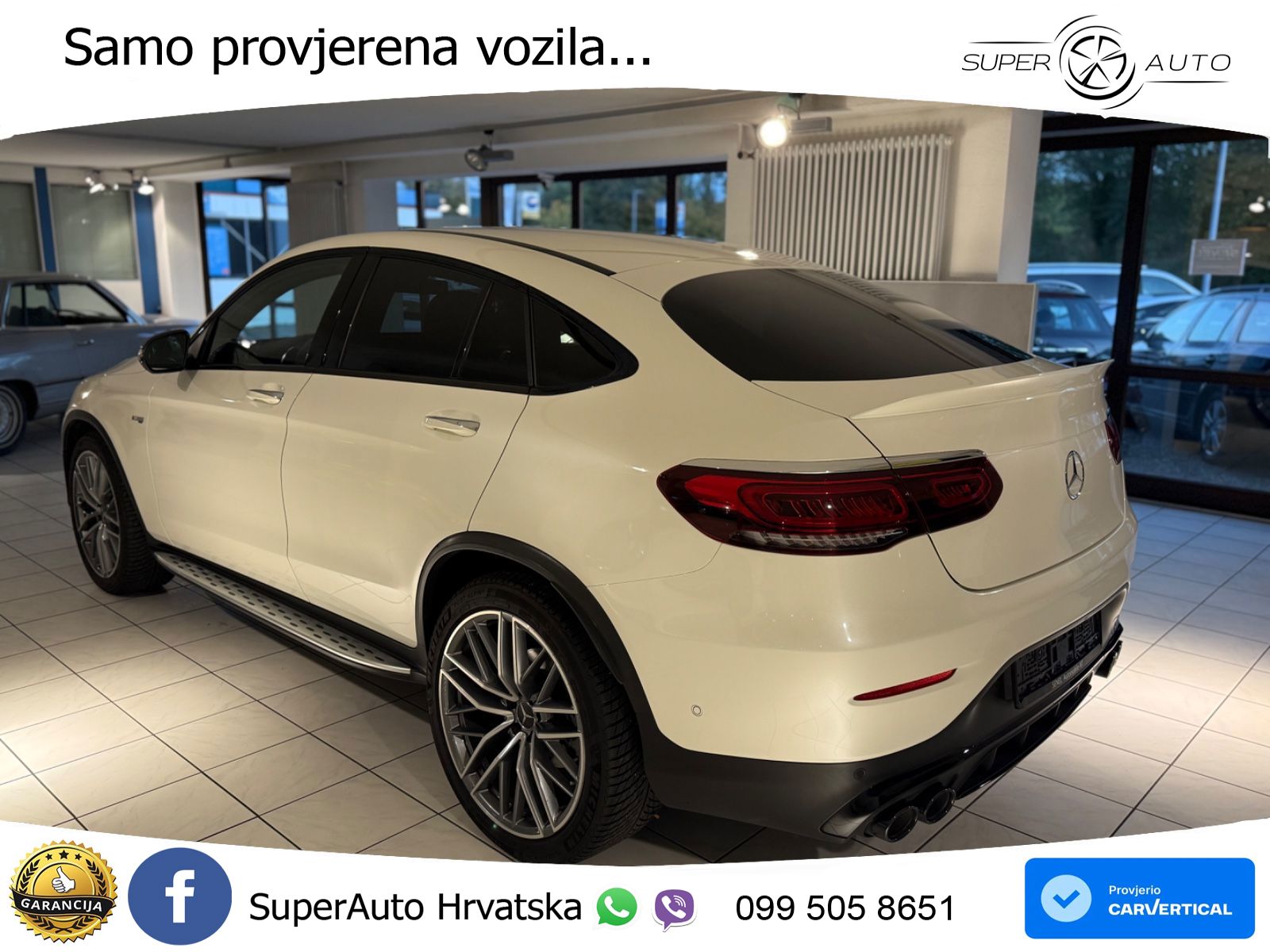 Mercedes GLC Coupe AMG 43 V6 (390 KS) 4MATIC TCT LED+GR SJED+ACC
