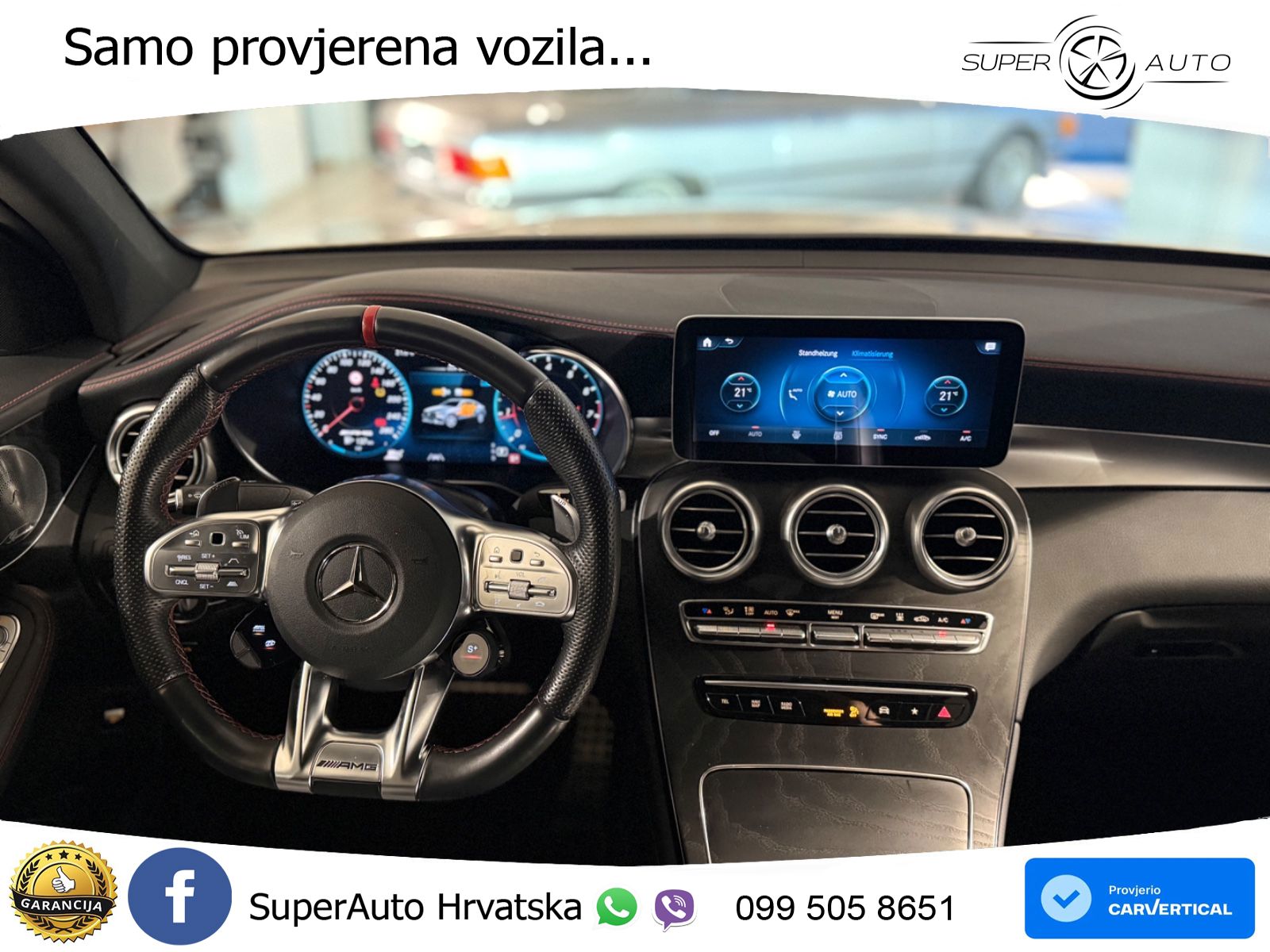 Mercedes GLC Coupe AMG 43 V6 (390 KS) 4MATIC TCT LED+GR SJED+ACC