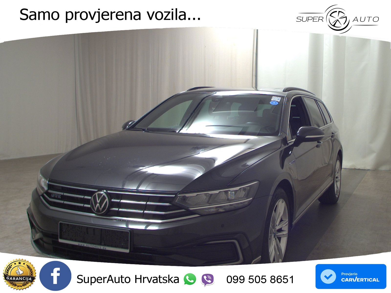 Volkswagen Passat Variant GTE 1.4 TSI (218 KS) DSG LED+GR SJED+ACC