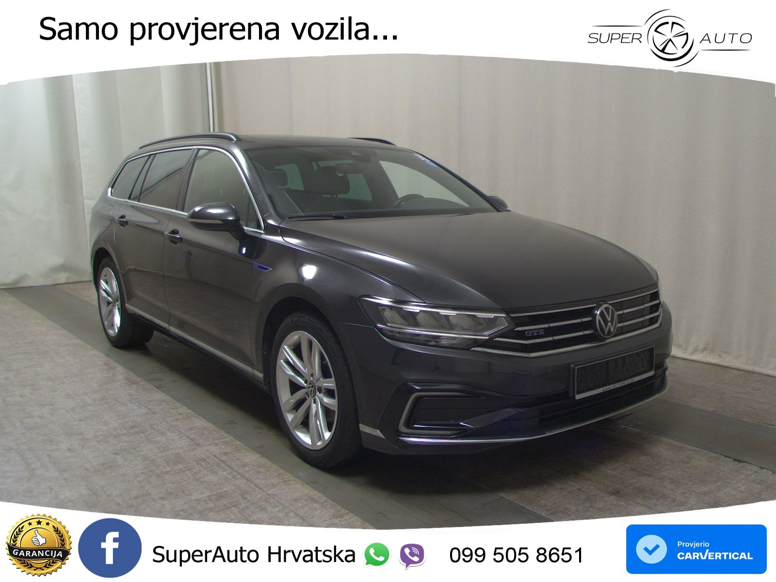 Volkswagen Passat Variant GTE 1.4 TSI (218 KS) DSG LED+GR SJED+ACC