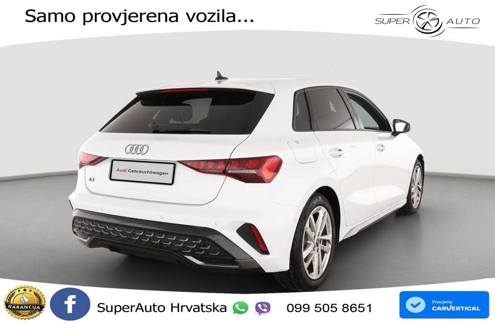 Audi A3 35 TFSI (150 KS) S tronic S line LED+GR SJED+ACC