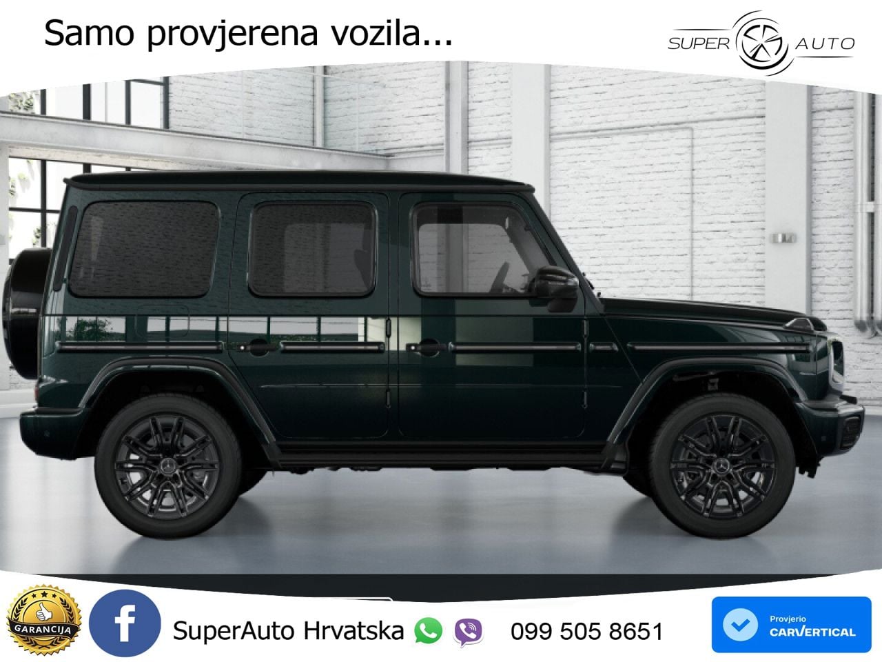 Mercedes G 450d Long (367 KS) 4MATIC 9G-TRONIC Exclusive LED+ACC