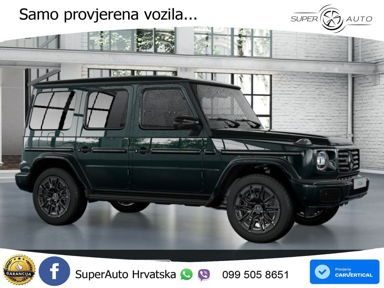 Mercedes G 450d Long (367 KS) 4MATIC 9G-TRONIC Exclusive LED+ACC