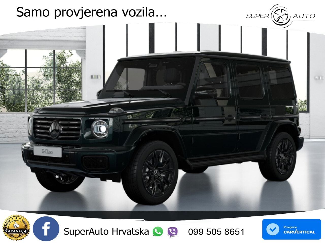 Mercedes G 450d Long (367 KS) 4MATIC 9G-TRONIC Exclusive LED+ACC
