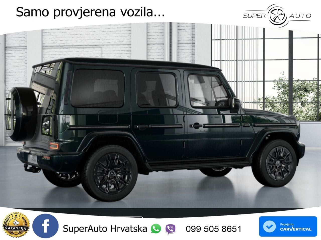 Mercedes G 450d Long (367 KS) 4MATIC 9G-TRONIC Exclusive LED+ACC