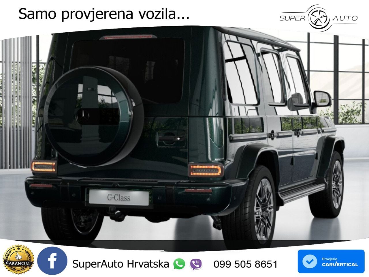 Mercedes G 450d Long (367 KS) 4MATIC 9G-TRONIC Exclusive LED+ACC