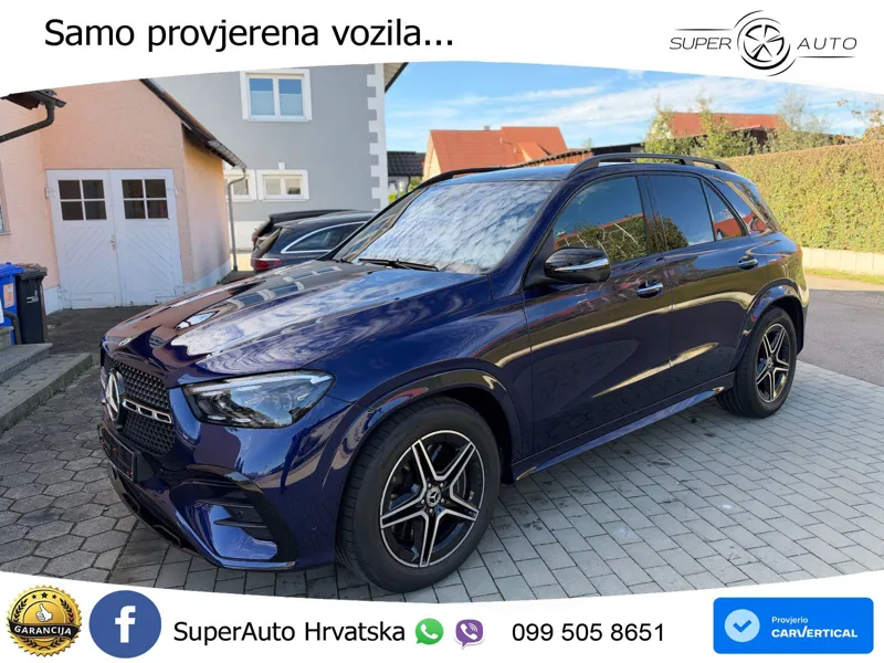 Mercedes GLE 580 V8 (517 KS) EQ Boost 4MATIC 9G-TRONIC AMG ACC+HEAD+GR SJED+360+PANO