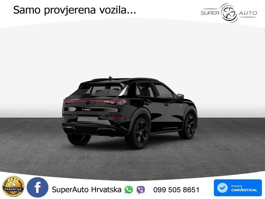 Volkswagen T-Roc 1.5 eTSI (150 KS)  DSG R-Line LED+GR SJED+ACC