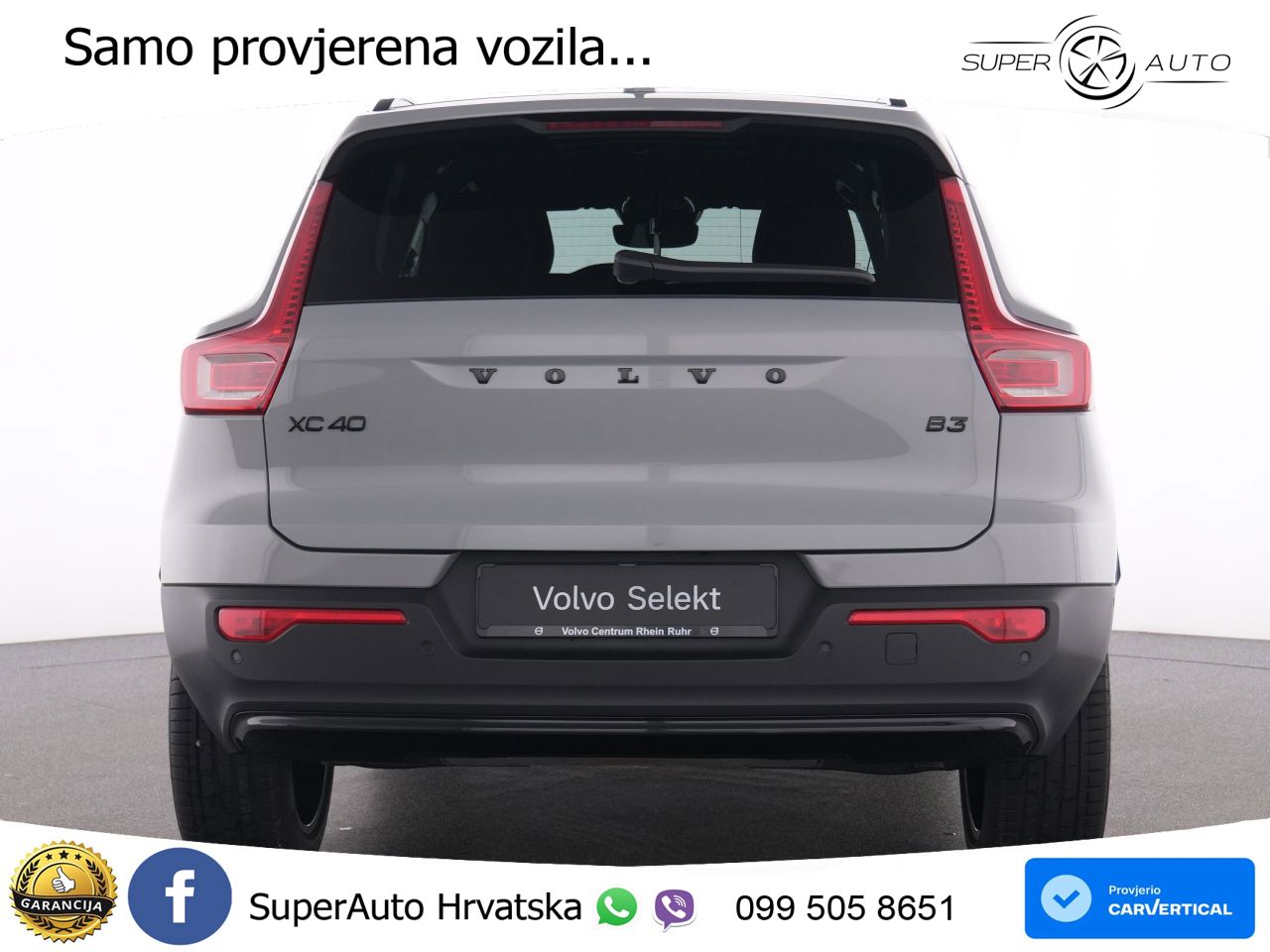 Volvo XC40 2.0 B3 163 KS Automatic LED+GR SJED+ACC