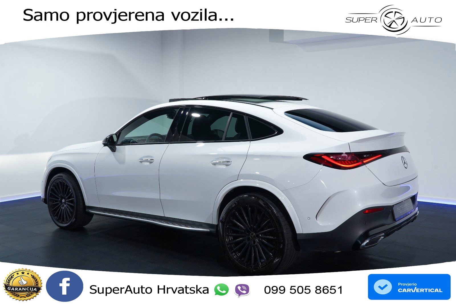 Mercedes GLC Coupe 450d (367 KS) 4MATIC 9G-TRONIC ACC+HEAD+4xGR SJED+360+PANO