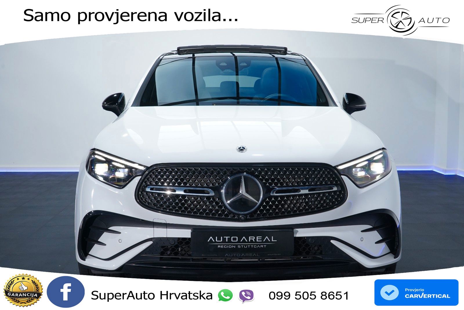 Mercedes GLC Coupe 450d (367 KS) 4MATIC 9G-TRONIC ACC+HEAD+4xGR SJED+360+PANO