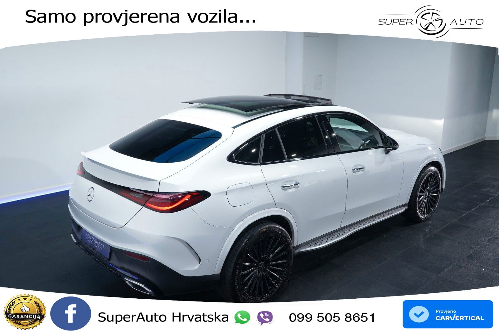Mercedes GLC Coupe 450d (367 KS) 4MATIC 9G-TRONIC ACC+HEAD+4xGR SJED+360+PANO