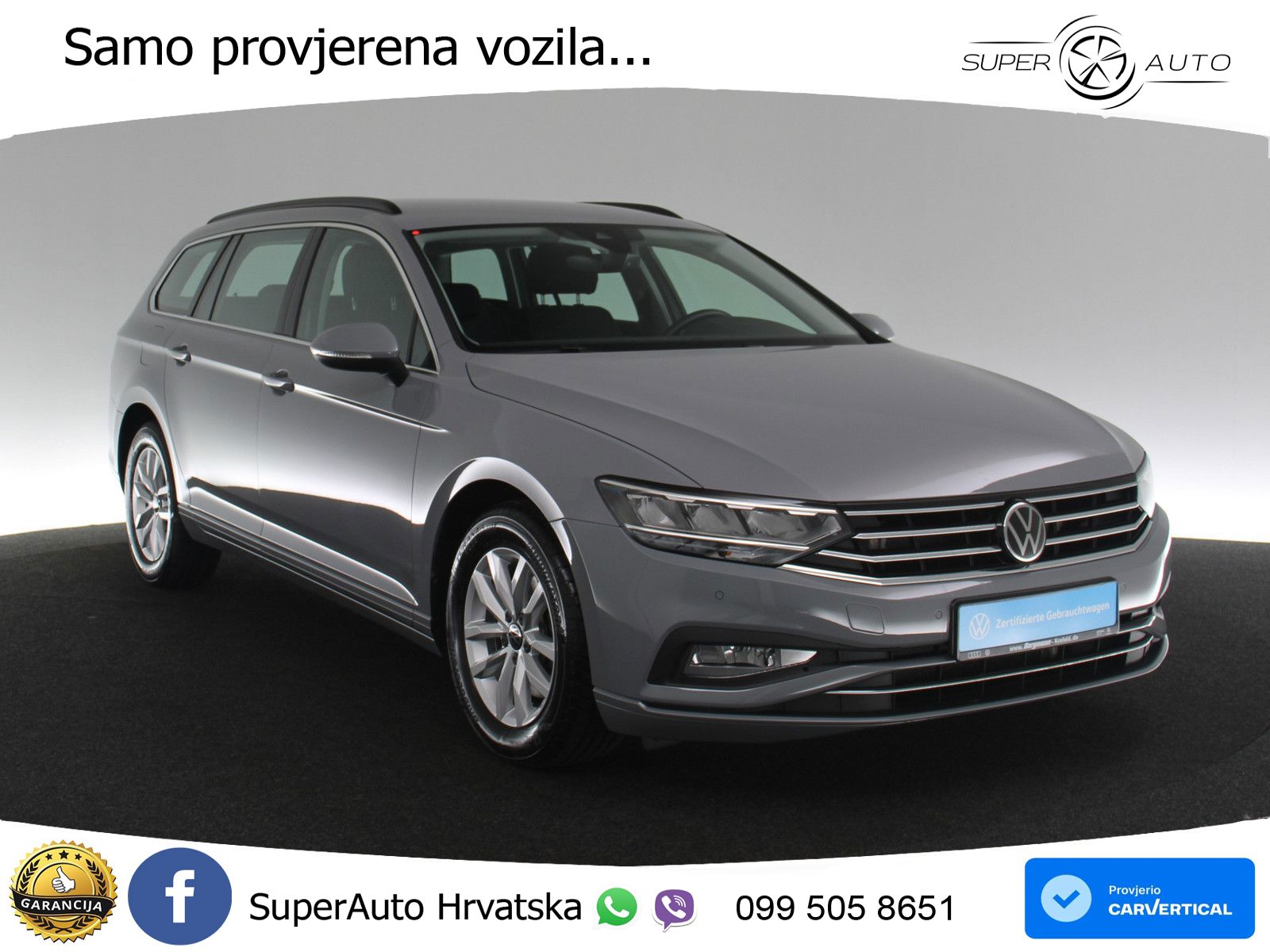 Volkswagen Passat Variant 2.0 TDI (150 KS) DSG Business LED+GR SJED+ACC