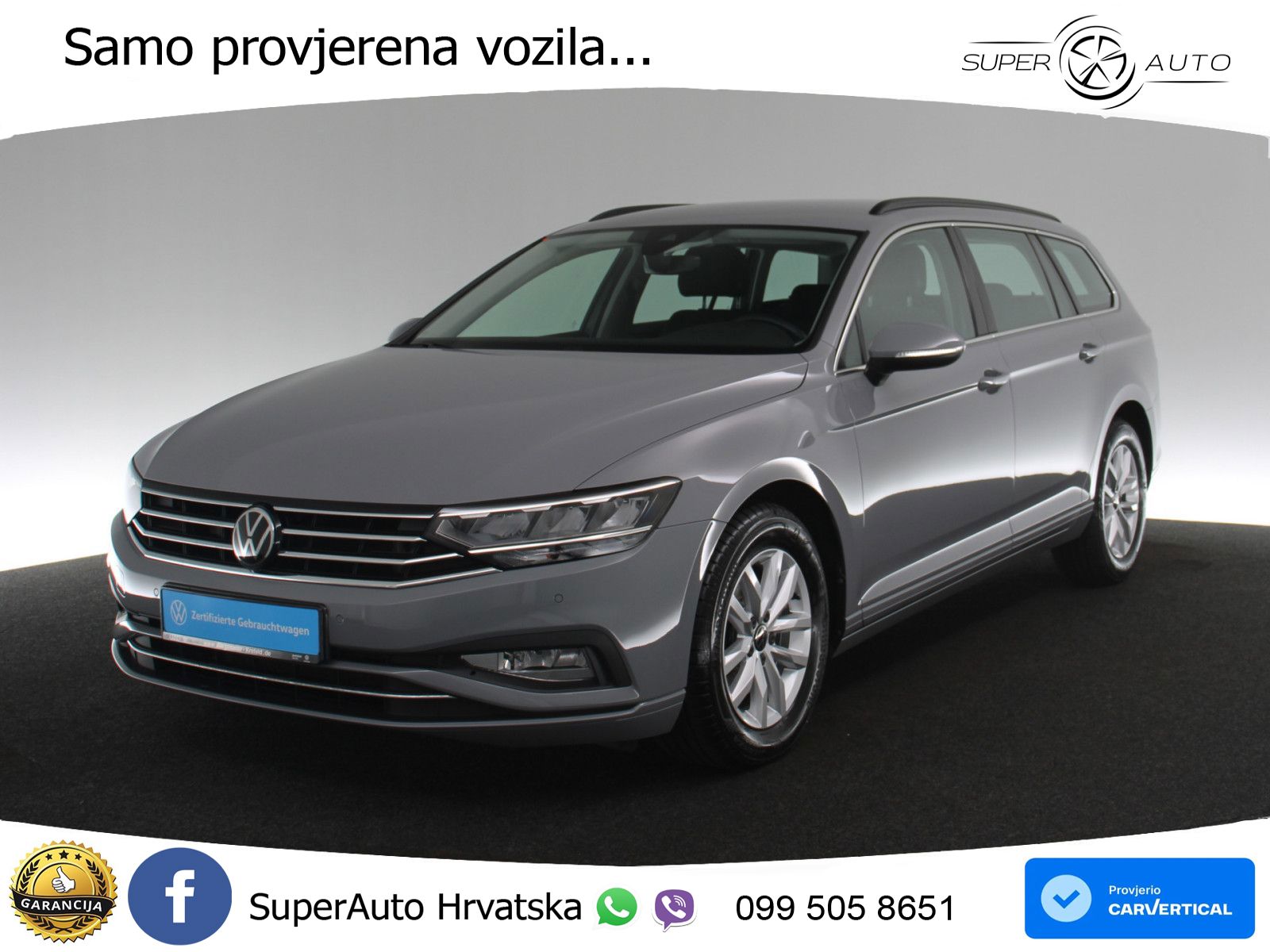 Volkswagen Passat Variant 2.0 TDI (150 KS) DSG Business LED+GR SJED+ACC
