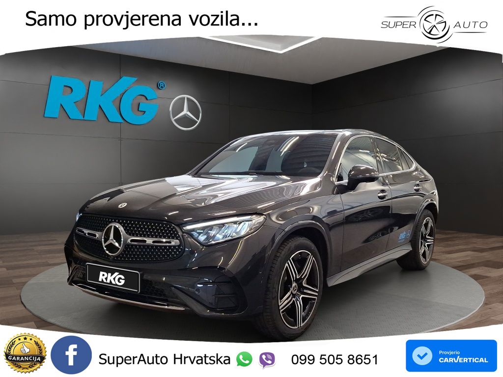 Mercedes GLC Coupe 200 (204 KS) 4MATIC 9G-TRONIC AMG ACC+GR SJED+360+PANO