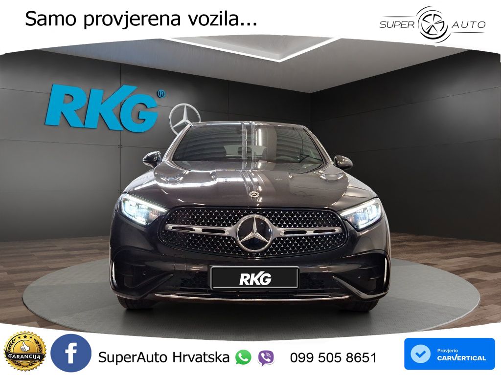Mercedes GLC Coupe 200 (204 KS) 4MATIC 9G-TRONIC AMG ACC+GR SJED+360+PANO