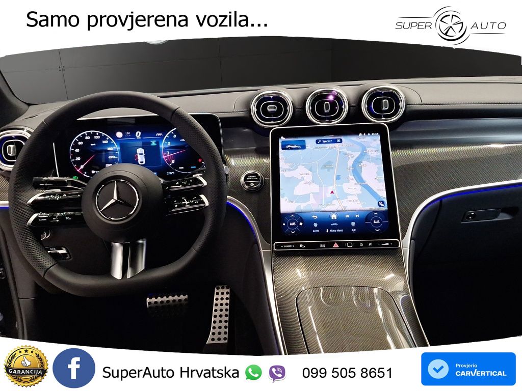 Mercedes GLC Coupe 200 (204 KS) 4MATIC 9G-TRONIC AMG ACC+GR SJED+360+PANO