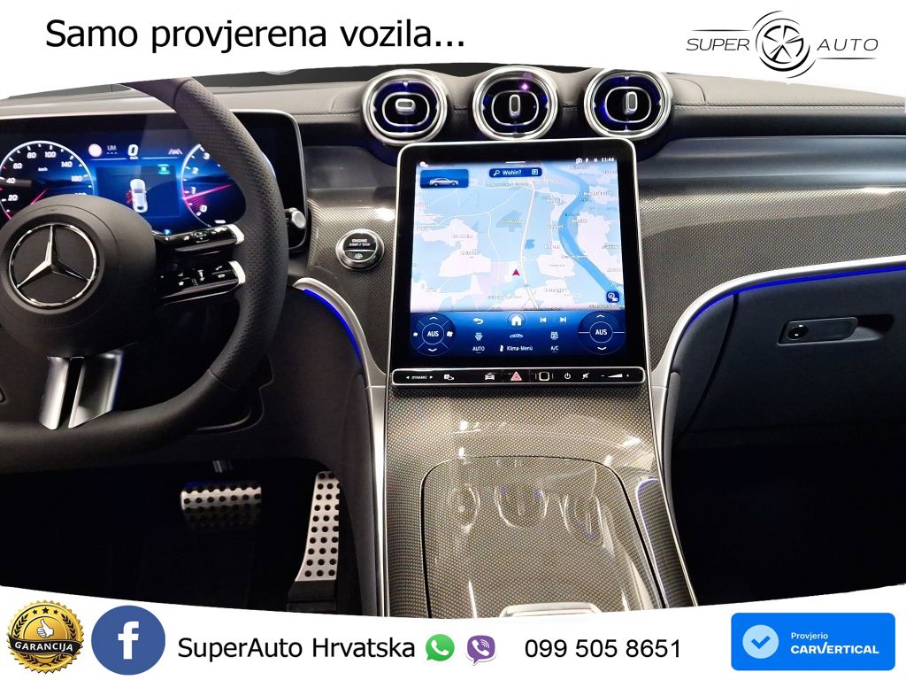 Mercedes GLC Coupe 200 (204 KS) 4MATIC 9G-TRONIC AMG ACC+GR SJED+360+PANO