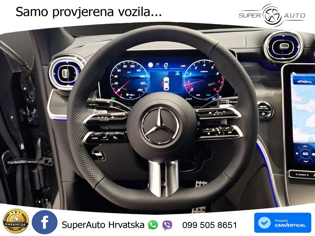 Mercedes GLC Coupe 200 (204 KS) 4MATIC 9G-TRONIC AMG ACC+GR SJED+360+PANO