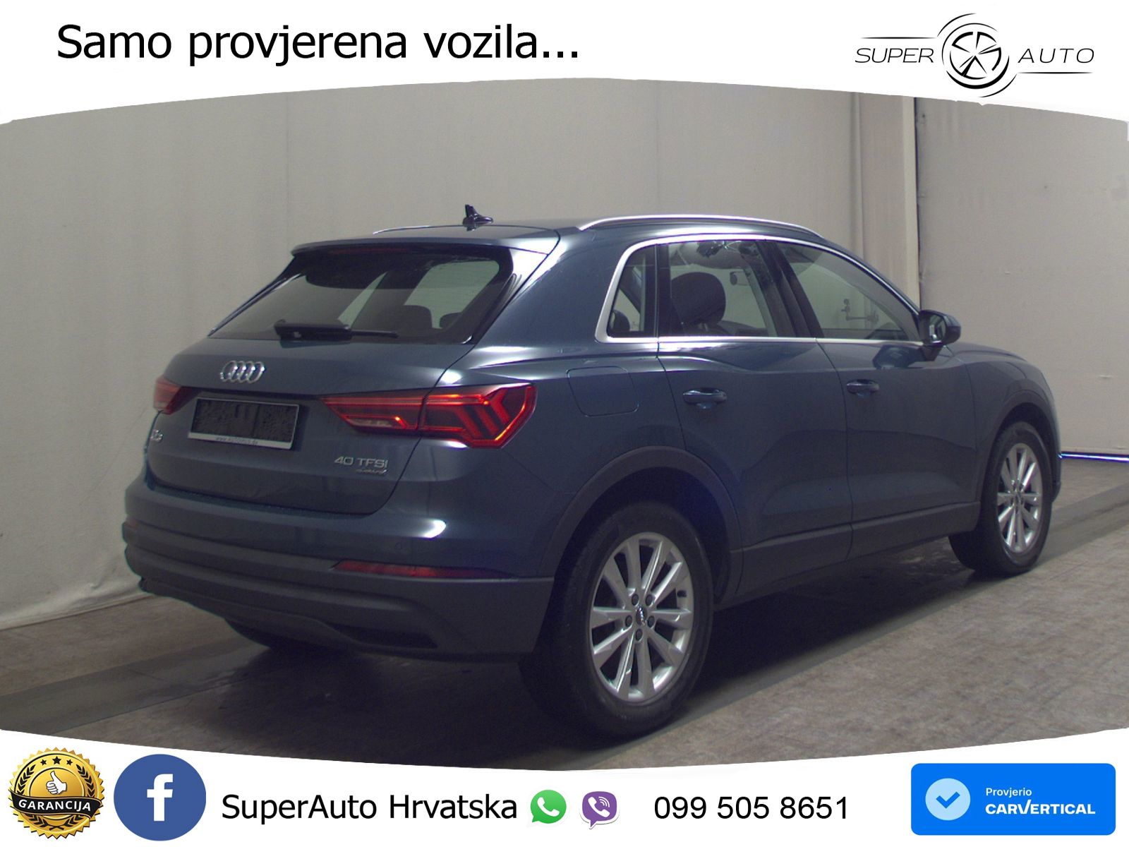 Audi Q3 40 TFSI (190 KS) quattro S tronic