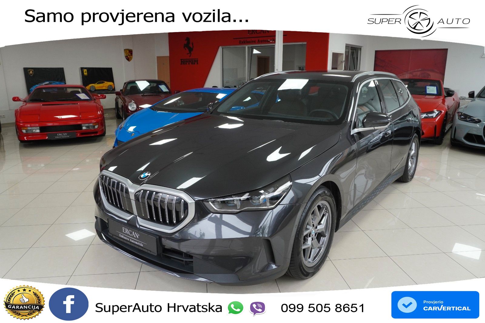 BMW 520d Touring (197 KS) xDrive Steptronic LED+GR SJED+ACC