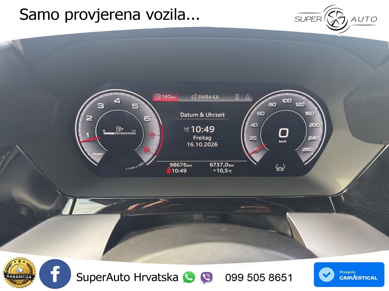 Audi A3 Limuzina 35 TFSI (150 KS) S line LED+GR SJED+ACC