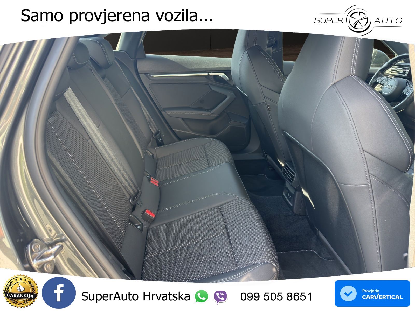 Audi A3 Limuzina 35 TFSI (150 KS) S line LED+GR SJED+ACC