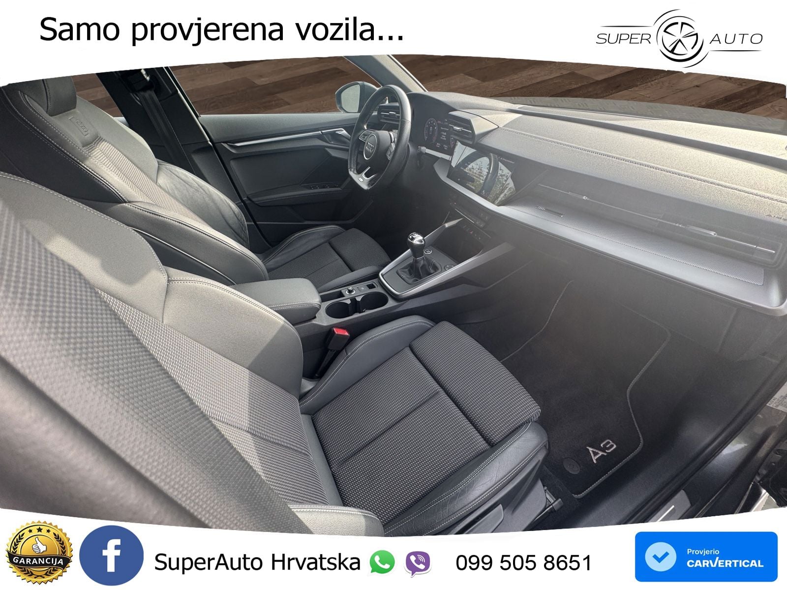 Audi A3 Limuzina 35 TFSI (150 KS) S line LED+GR SJED+ACC