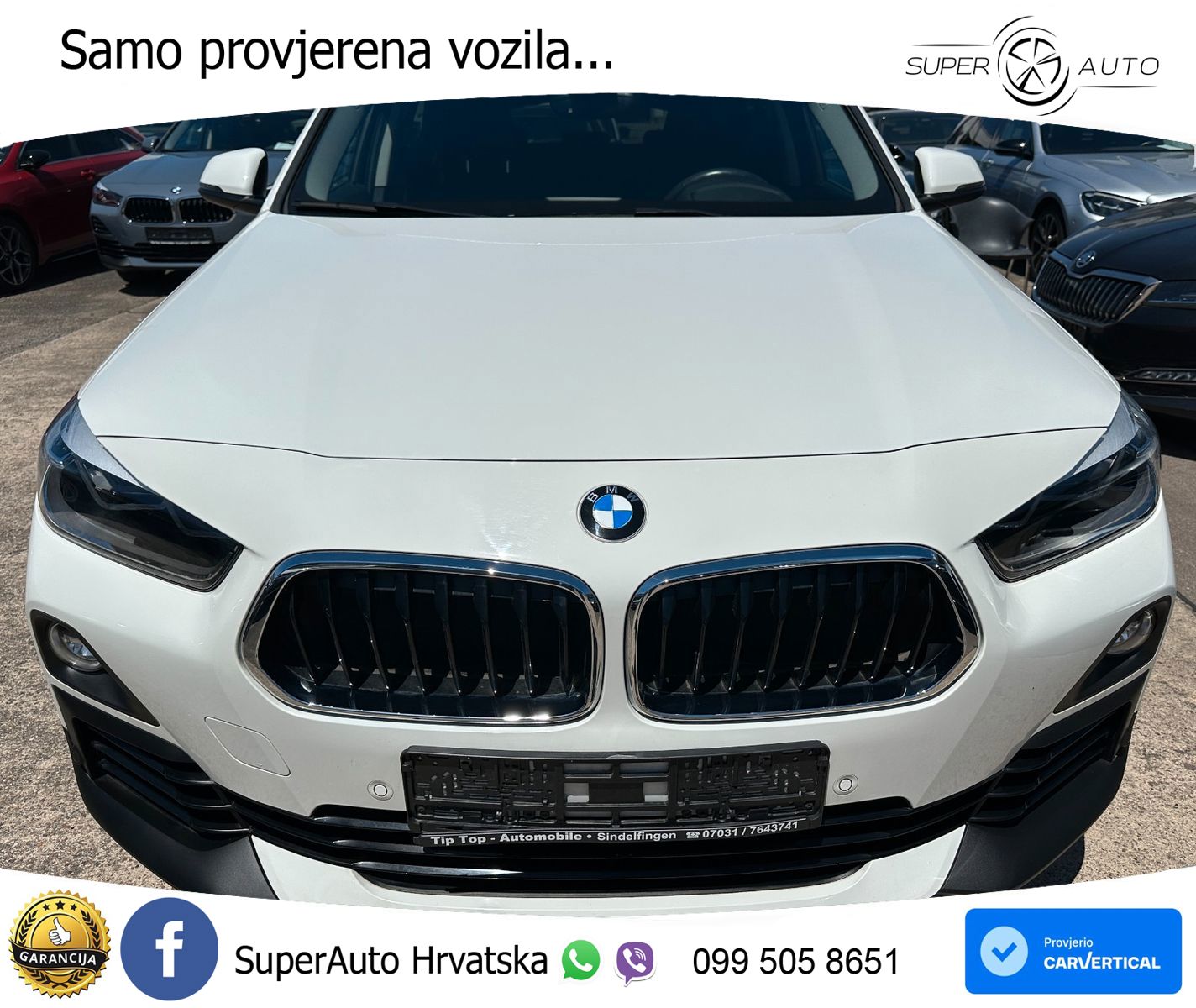 BMW X2 sDrive18i Manual LED+GR SJED+ACC