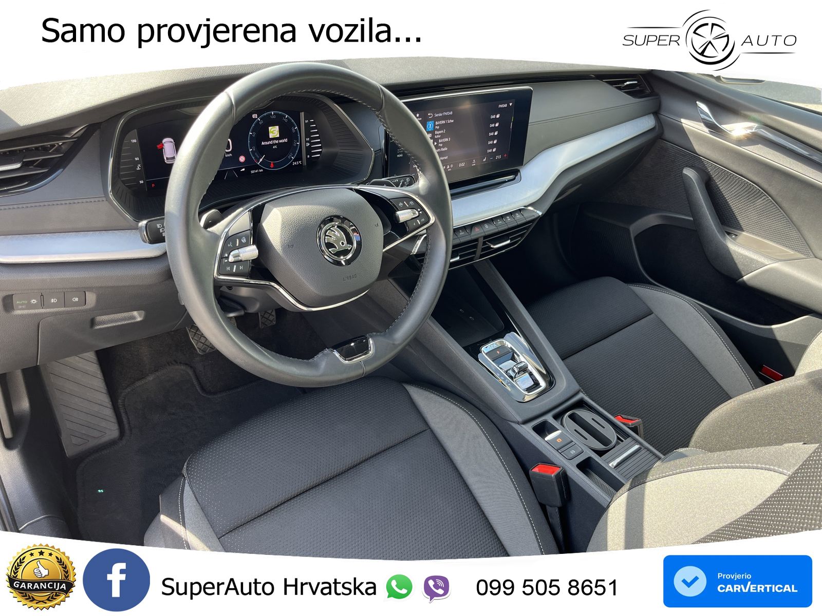 Škoda Octavia Combi 2.0 TDI (150 KS) 4x4 DSG LED+GR SJED+ACC