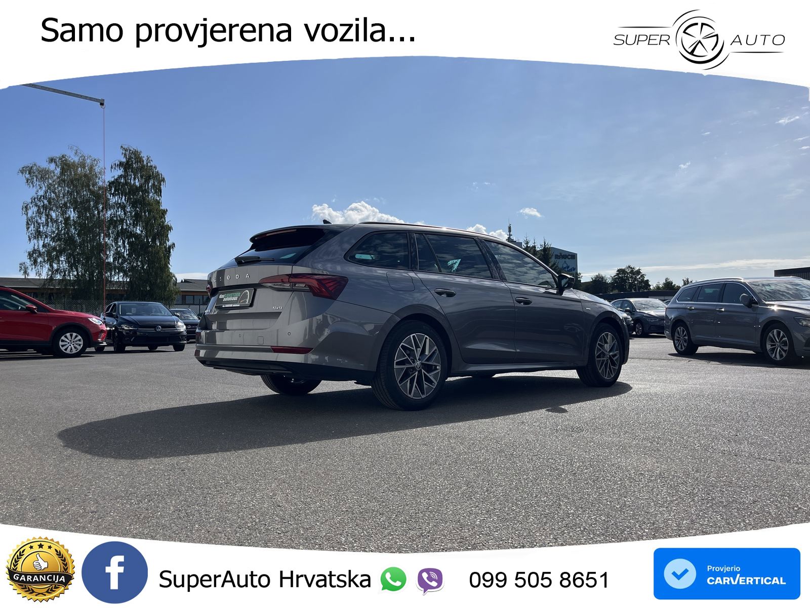 Škoda Octavia Combi 2.0 TDI (150 KS) 4x4 DSG LED+GR SJED+ACC