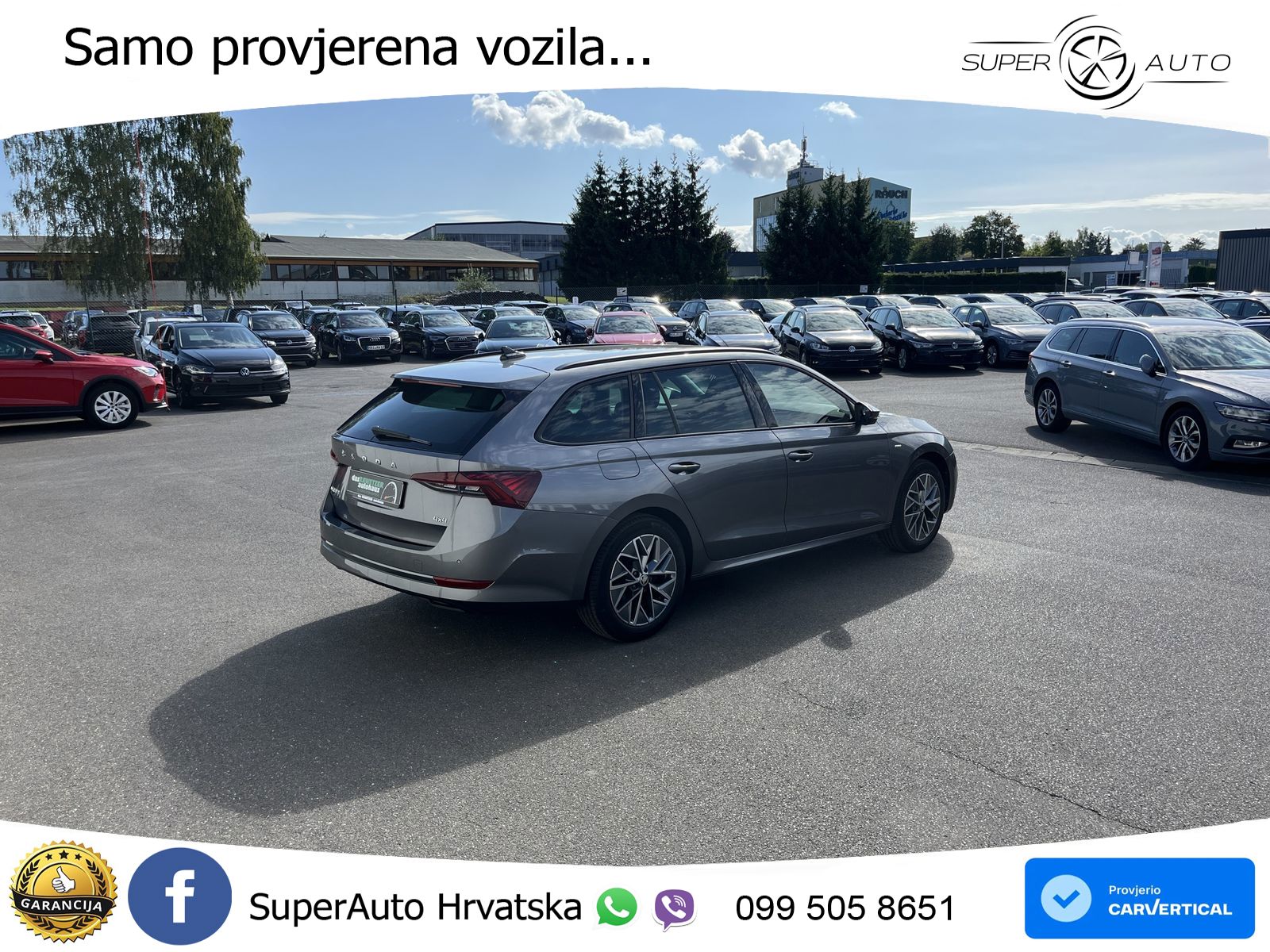 Škoda Octavia Combi 2.0 TDI (150 KS) 4x4 DSG LED+GR SJED+ACC