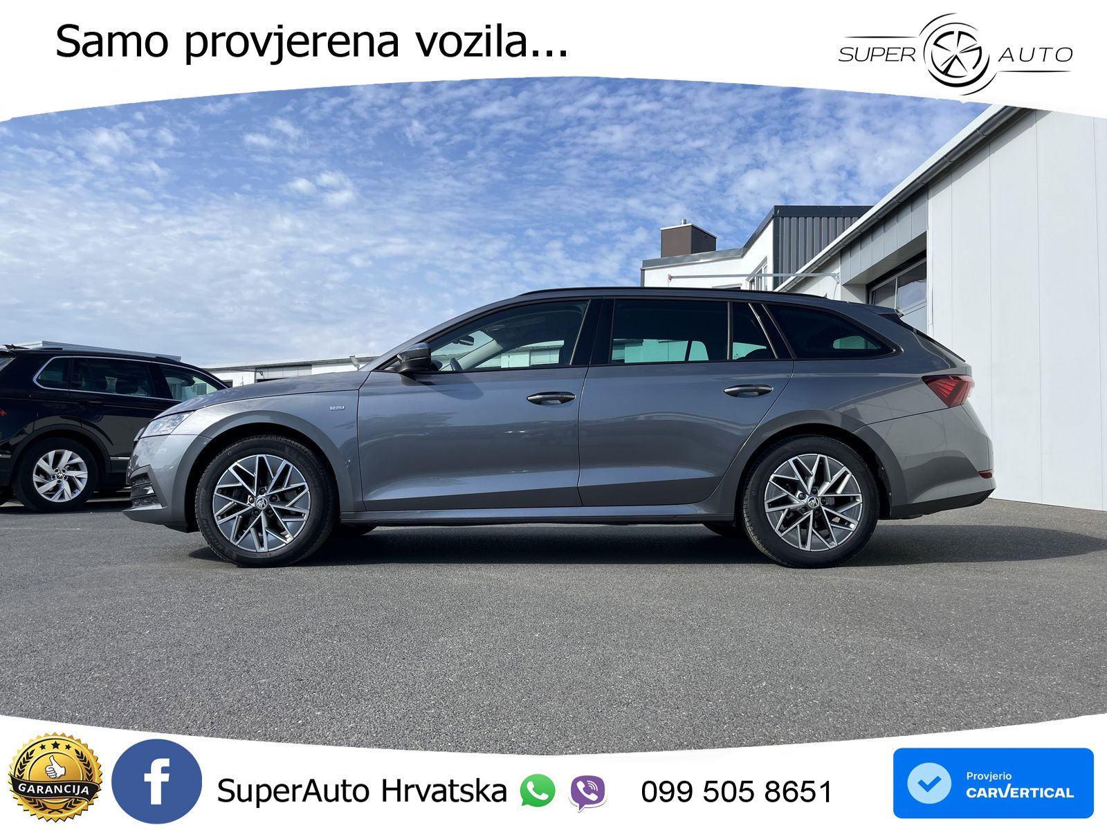 Škoda Octavia Combi 2.0 TDI (150 KS) 4x4 DSG LED+GR SJED+ACC