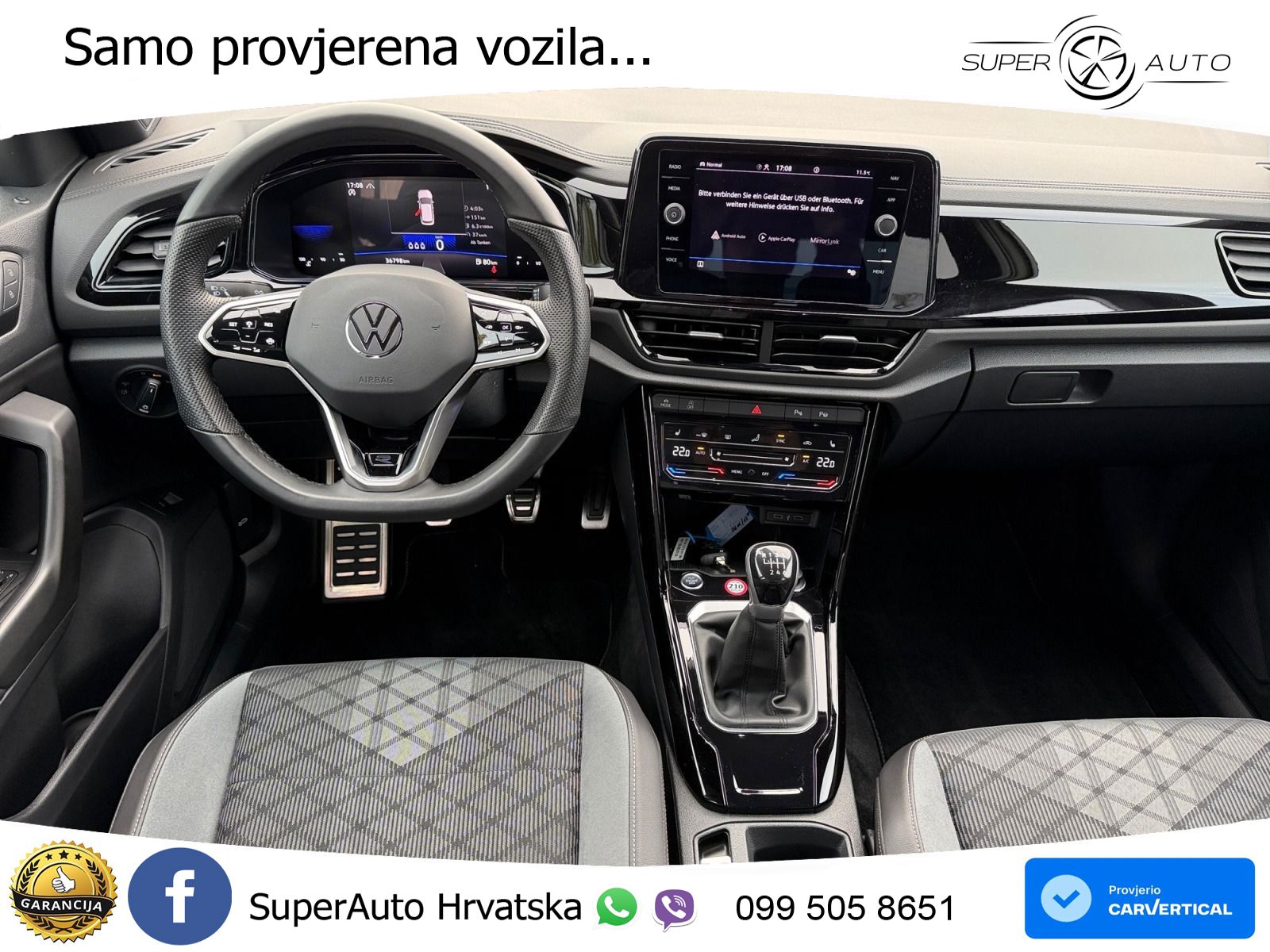 Volkswagen T-Roc 1.5 TSI (150 KS) R-Line LED+GR SJED+ACC