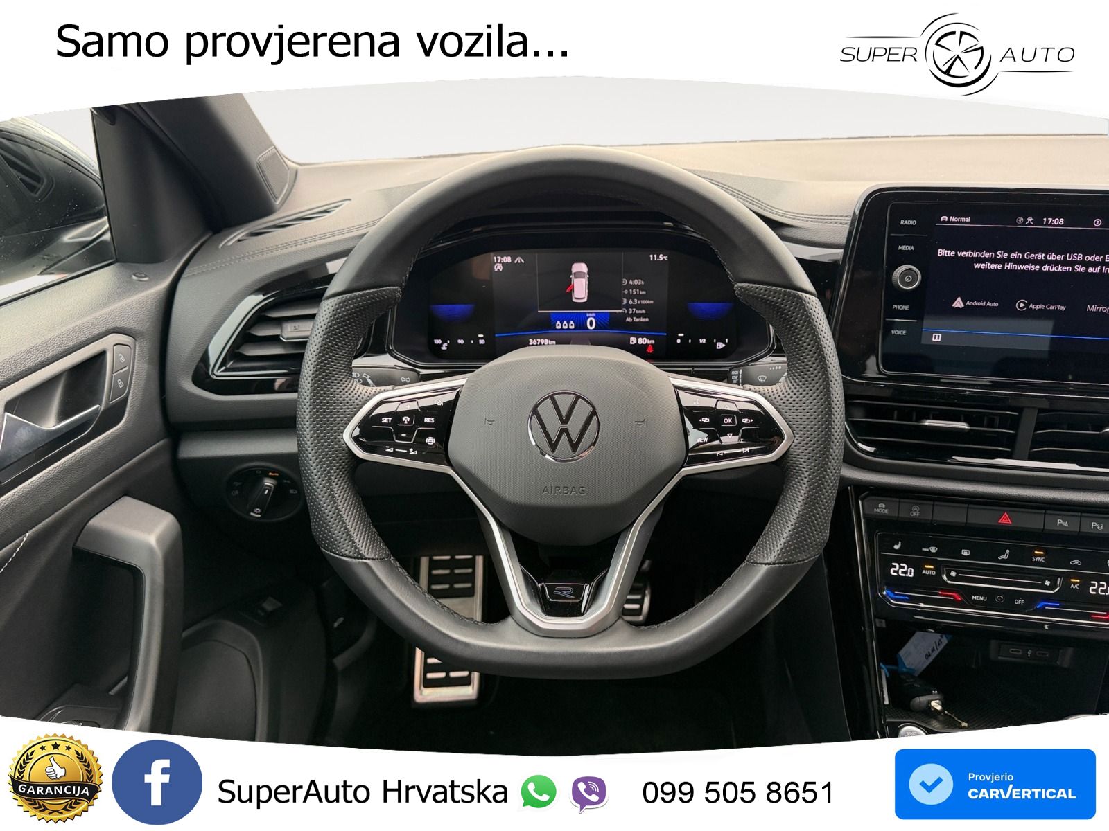 Volkswagen T-Roc 1.5 TSI (150 KS) R-Line LED+GR SJED+ACC