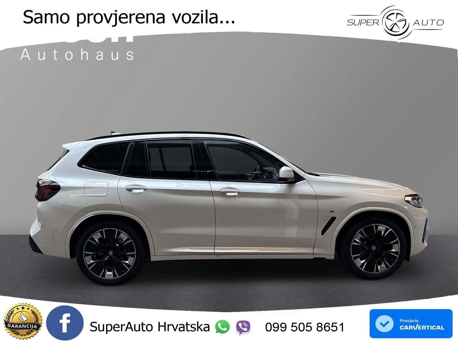 BMW iX3 80 kWh (286 KS) LED+GR SJED+ACC