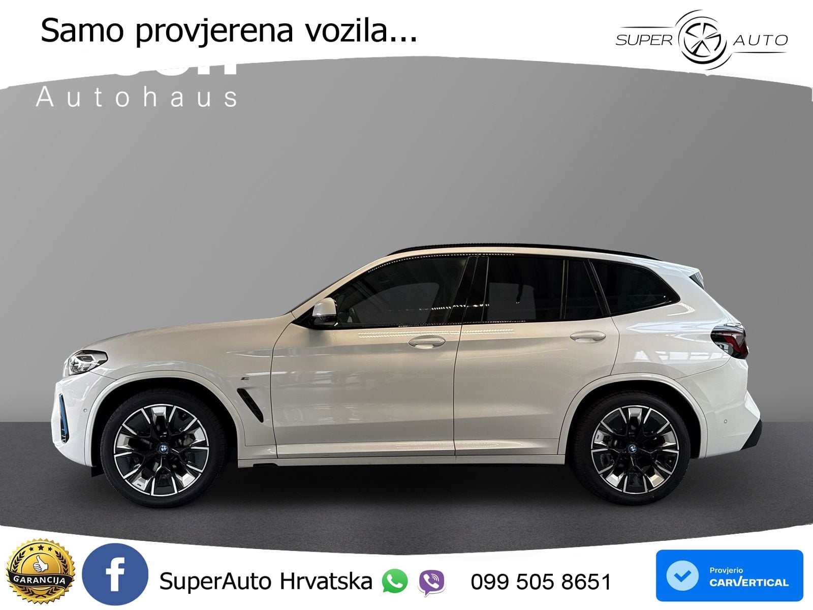 BMW iX3 80 kWh (286 KS) LED+GR SJED+ACC