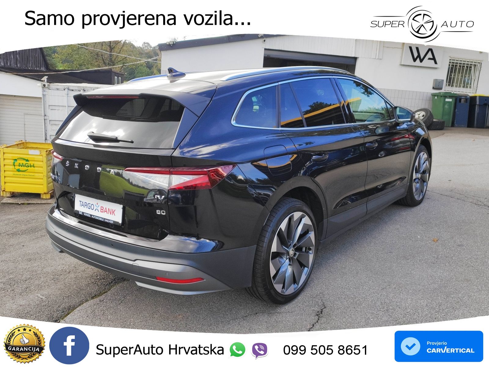 Škoda Enyaq iV 80 82 kWh (204 KS) Suite LED+GR SJED+ACC
