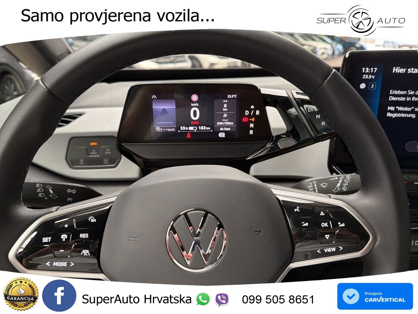 Volkswagen ID.3 Pro 62 kWh (204 KS) LED+GR SJED+ACC