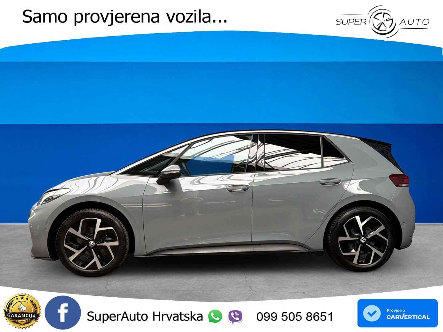 Volkswagen ID.3 Pro 62 kWh (204 KS) LED+GR SJED+ACC