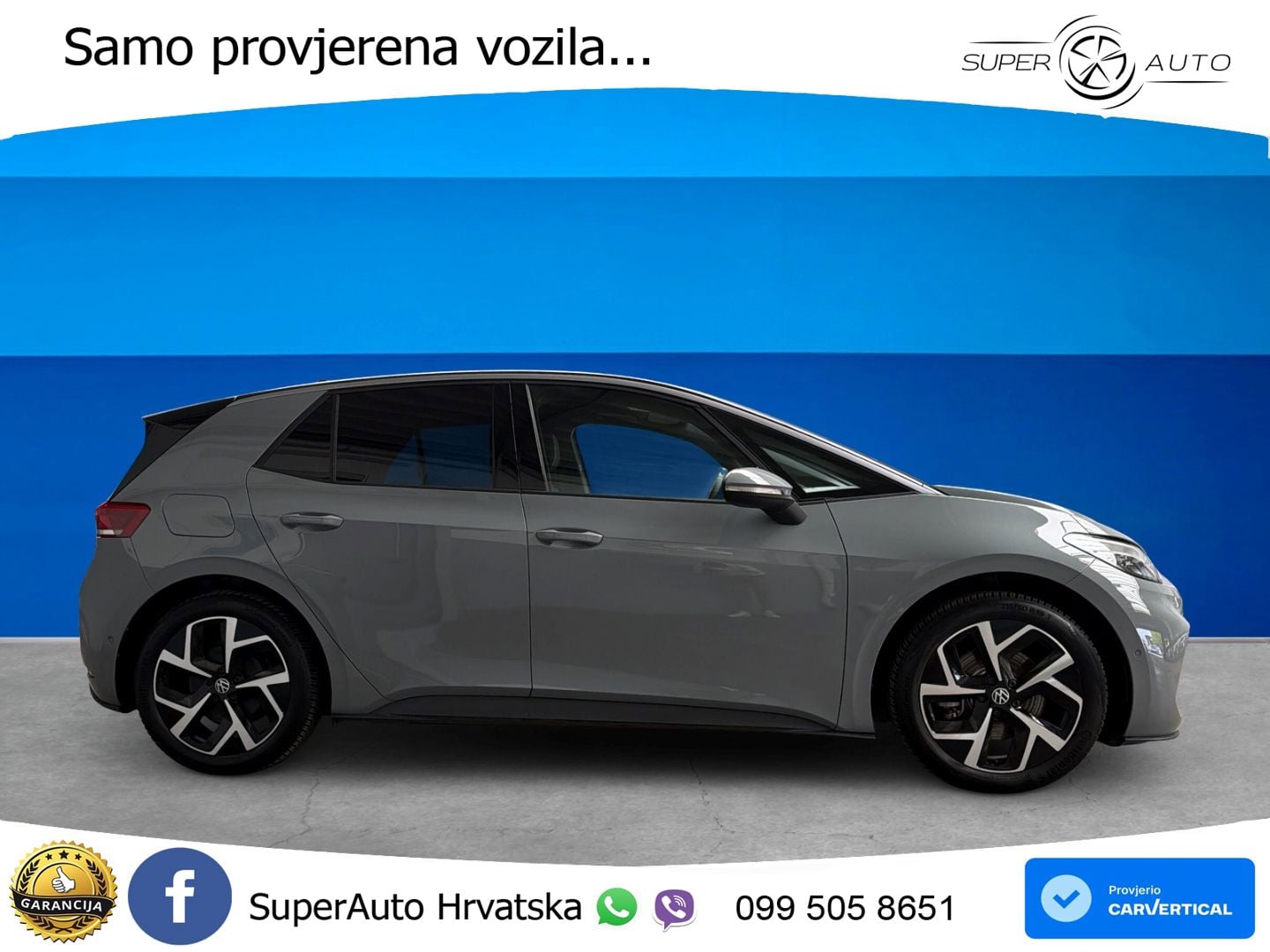 Volkswagen ID.3 Pro 62 kWh (204 KS) LED+GR SJED+ACC