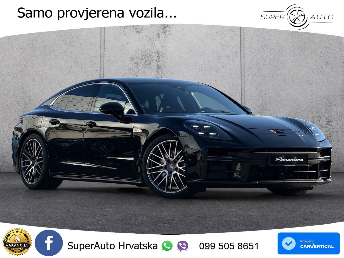 Porsche Panamera 2.9 V6 (353 KS) PDK ZRAČNI+ACC+GR SJED+KAM