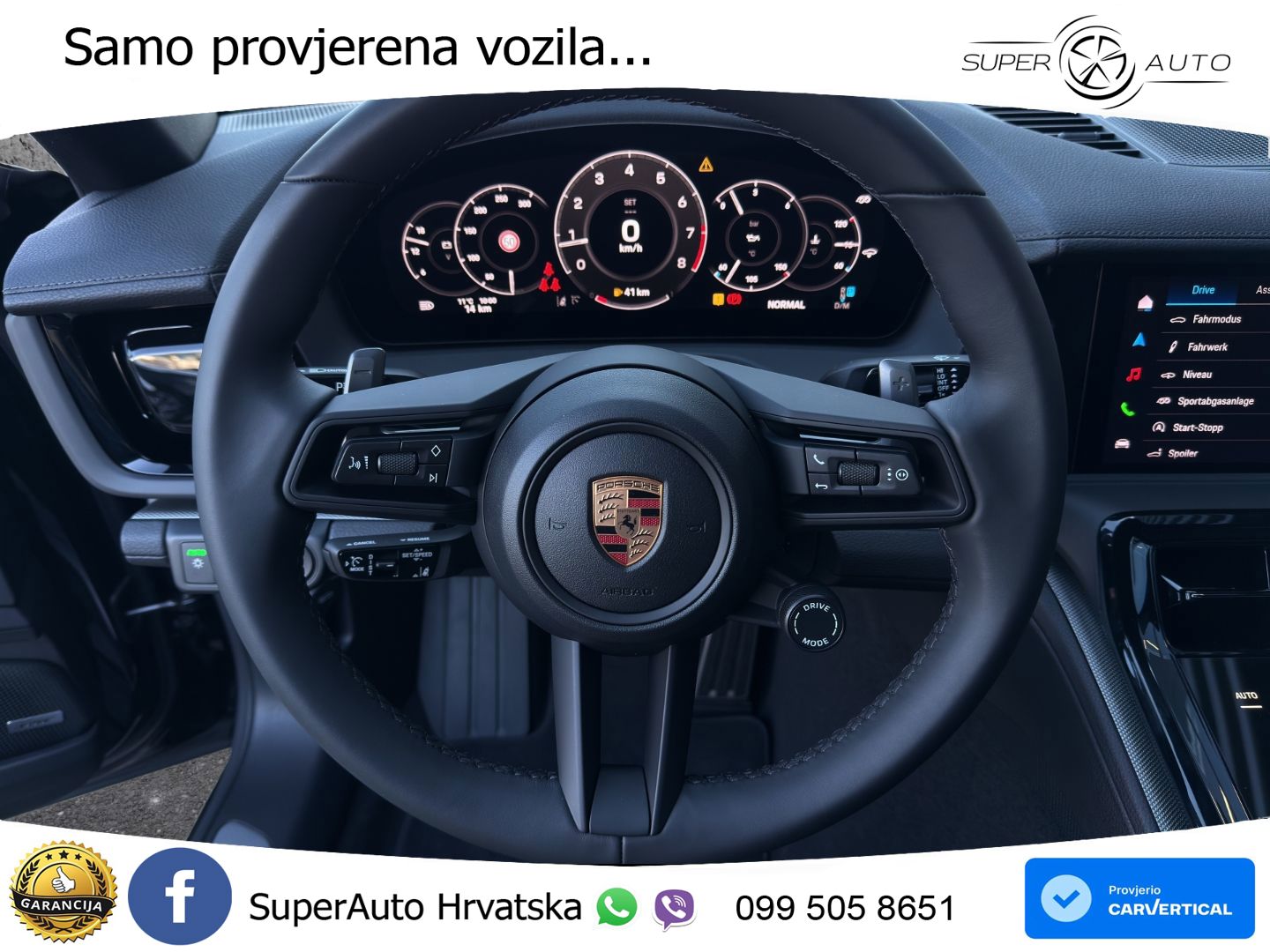 Porsche Panamera 2.9 V6 (353 KS) PDK ZRAČNI+ACC+GR SJED+KAM